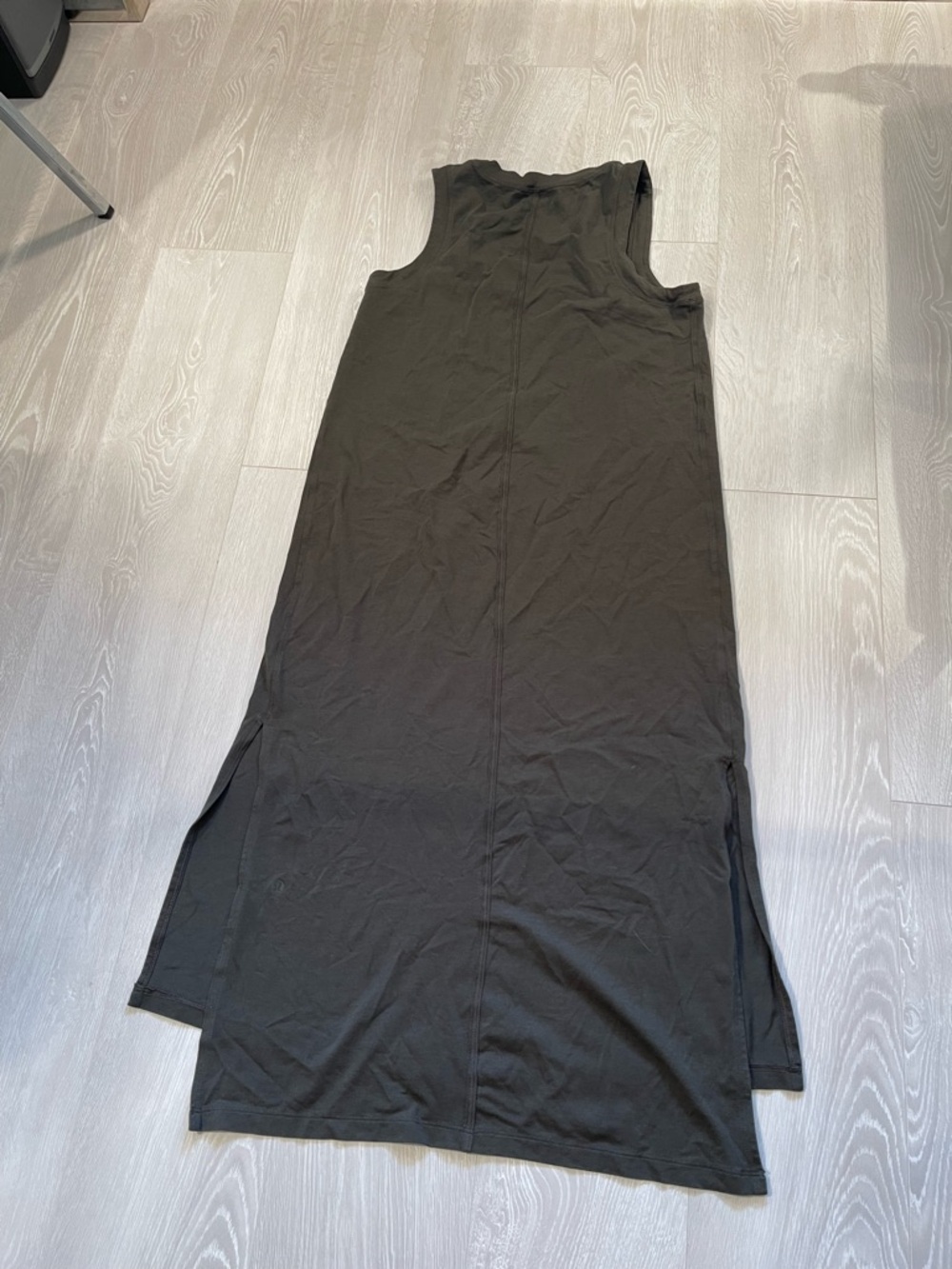 Lululemon All Yours Tank Maxi Dress Dark Olive Green size 8 fit - Picture 16 of 16